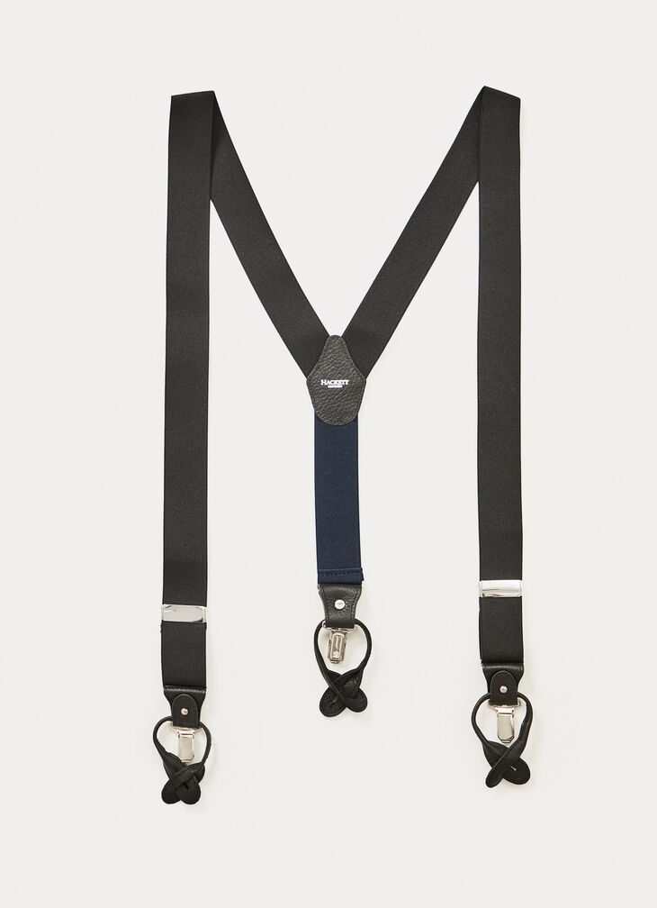 Leather-Trim Combi Braces