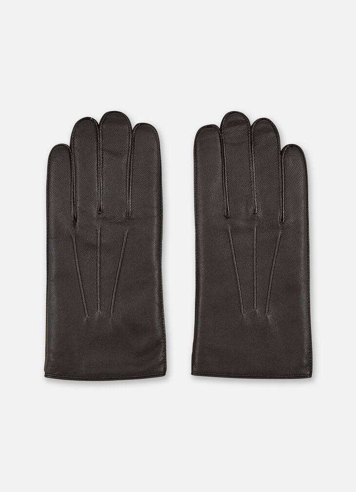 Leather gloves