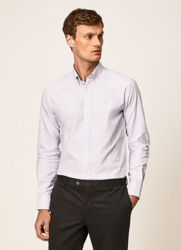 Oxford stripe shirt