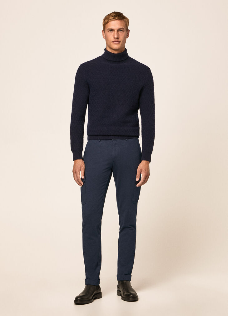 Cotton cargo joggers