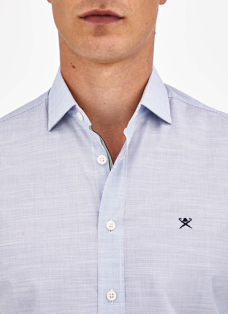 Micro print shirt