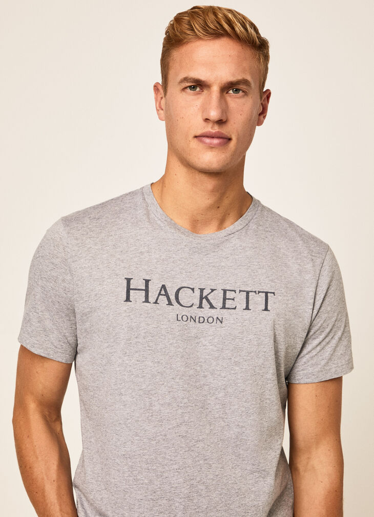 Large logo cotton t-shirt