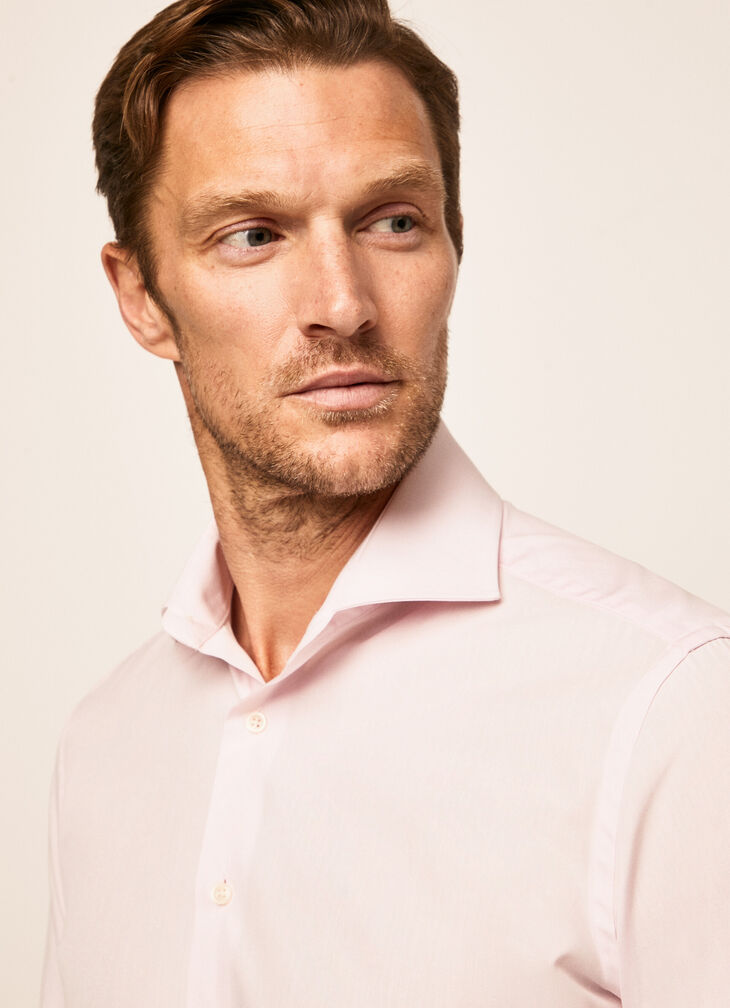 Cotton poplin shirt