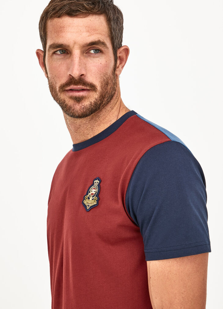 Colour block t-shirt