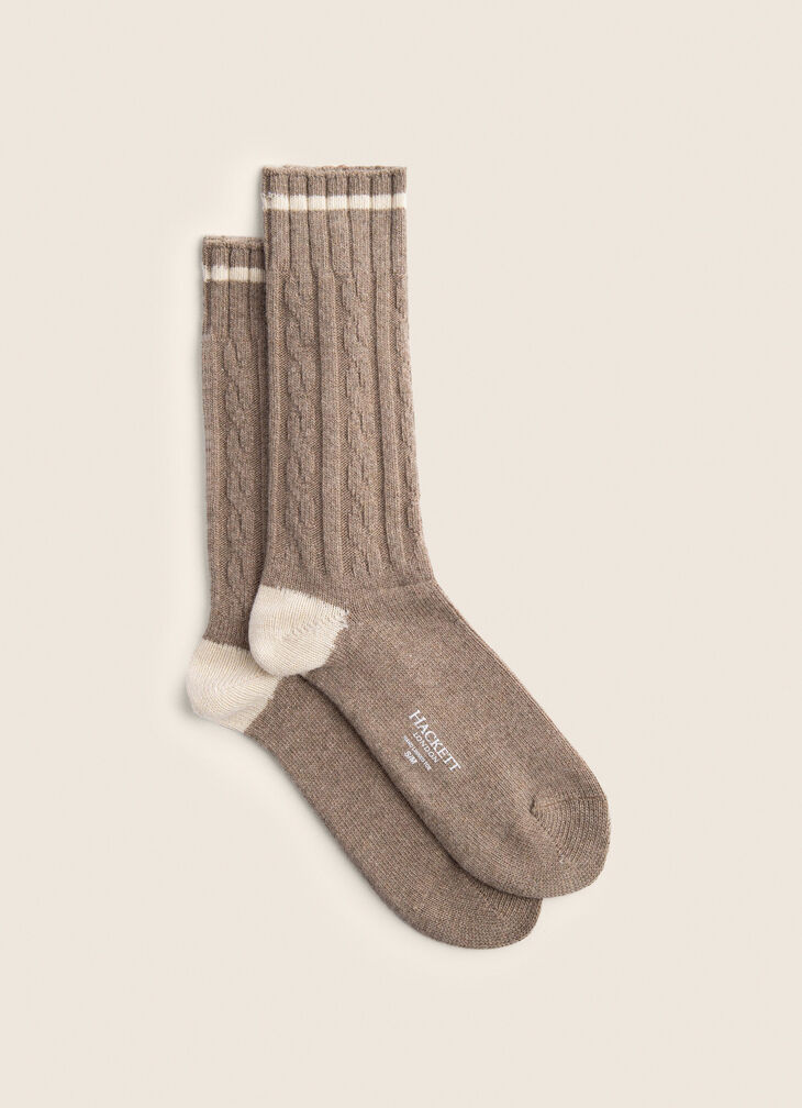 Thick knit socks