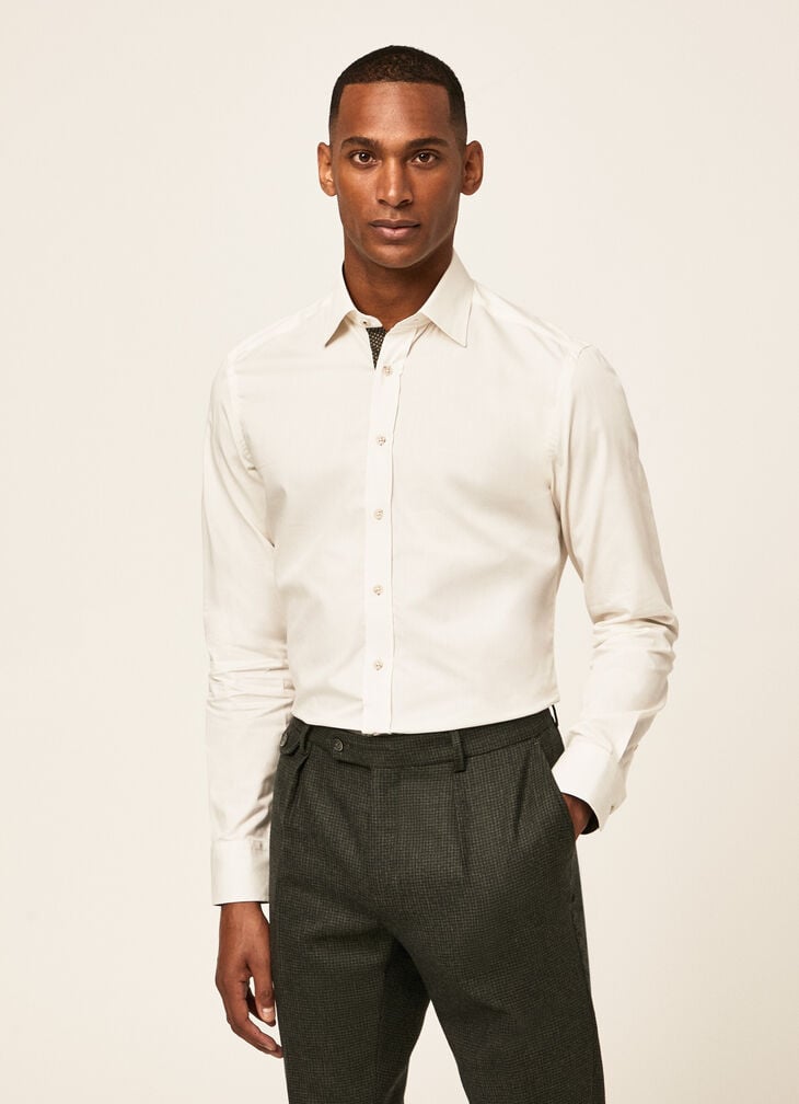 Cotton wool shirt