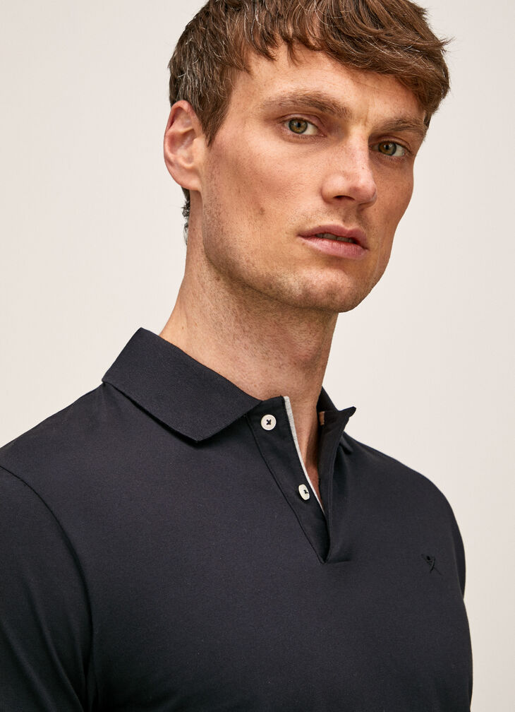 Pima cotton polo shirt