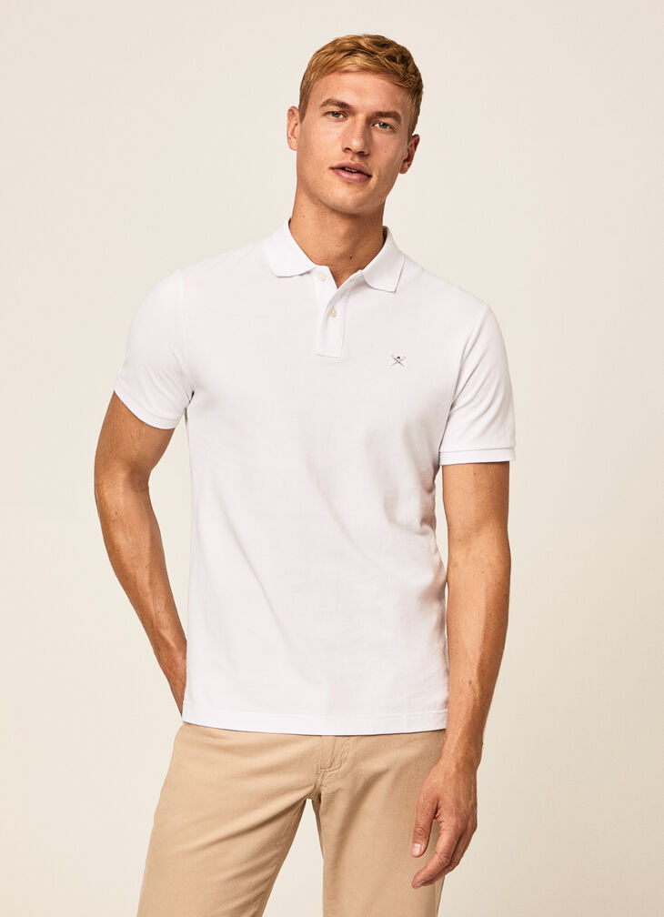 Cotton pique polo shirt