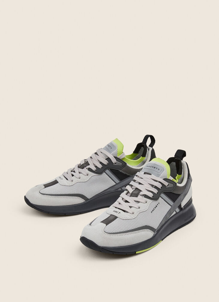 Combined running shoes