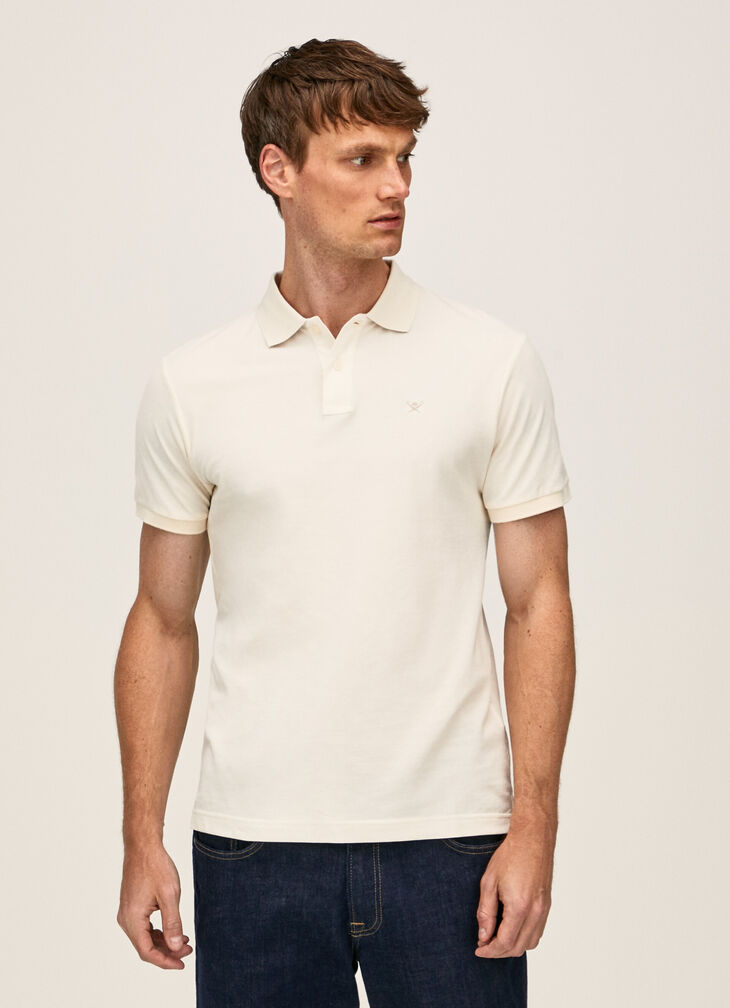 Cotton pique polo shirt