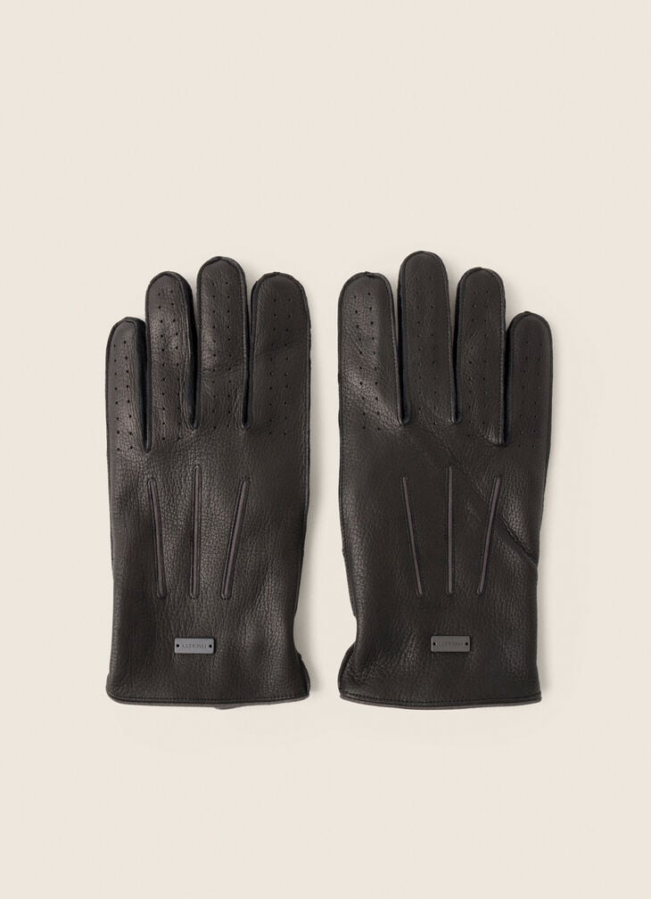 Leather gloves