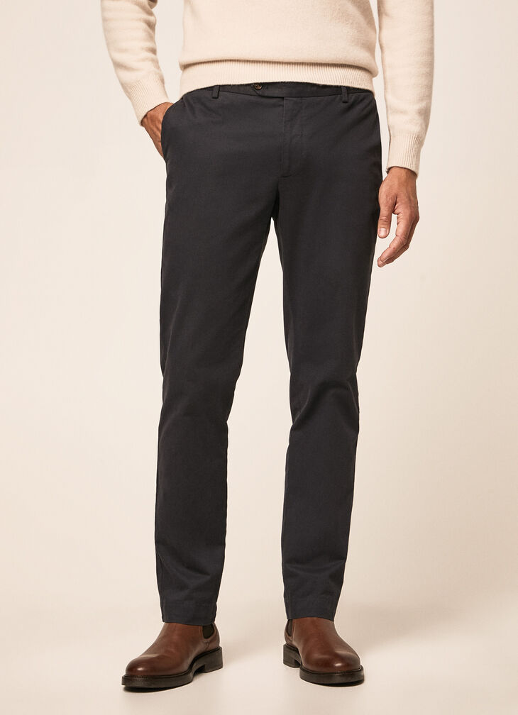 Cotton twill chinos