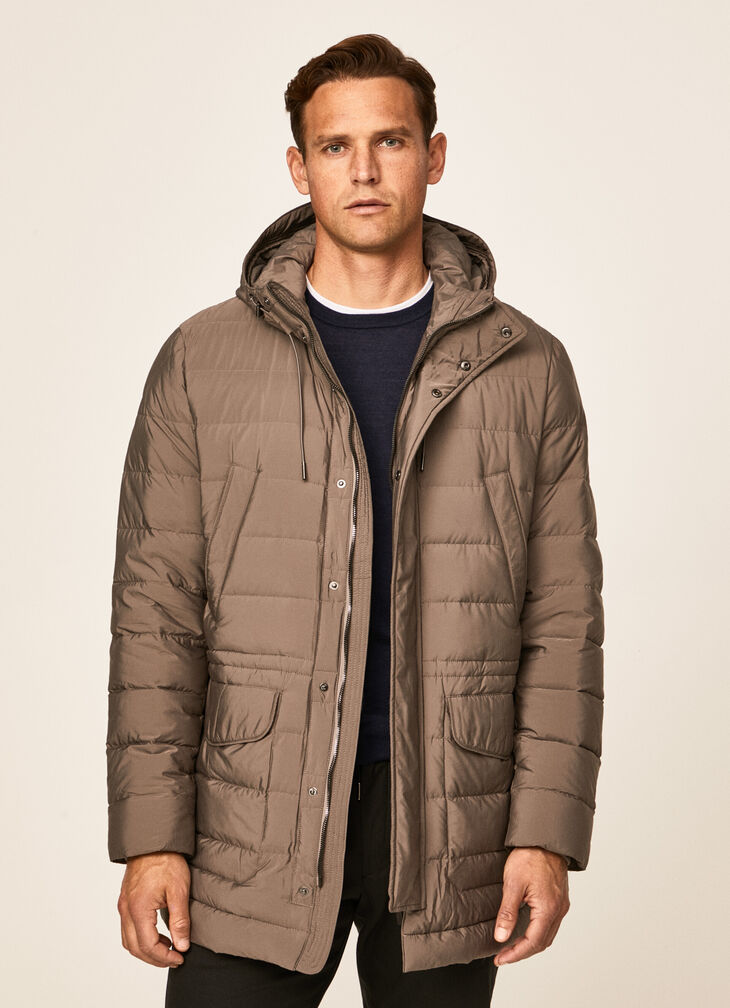 Hooded parka