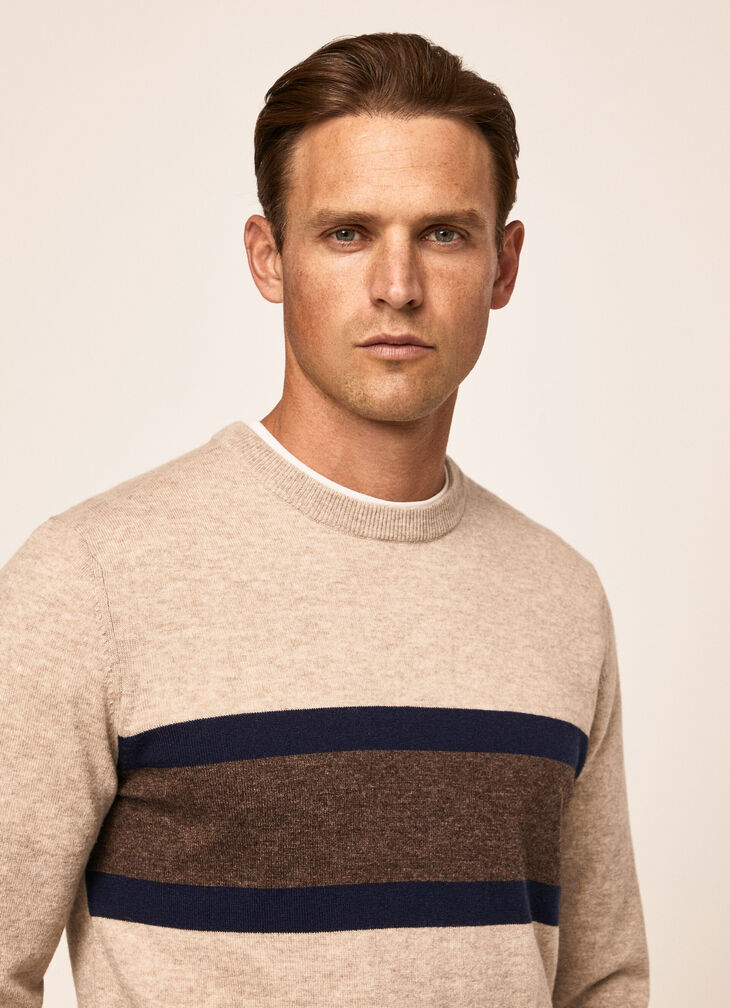 Maxi striped jumper