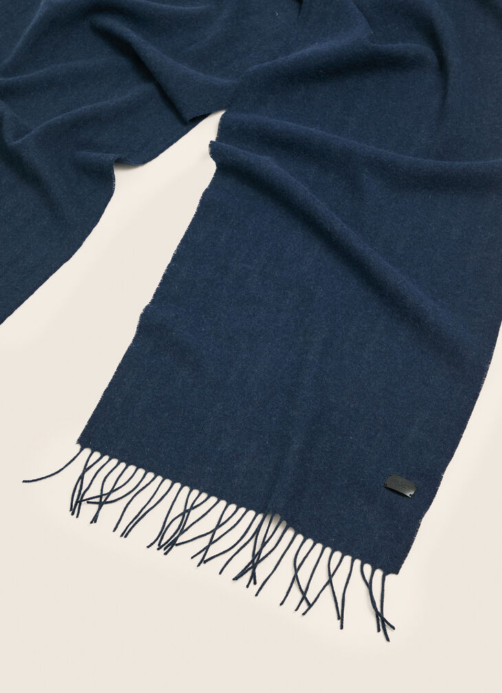 Wool cashmere scarf