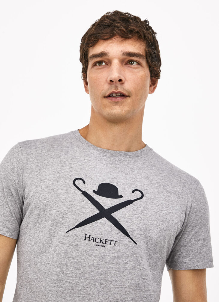 Large logo cotton t-shirt