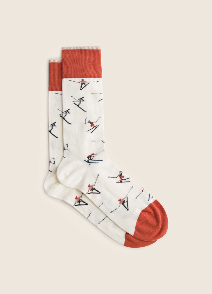 Printed socks