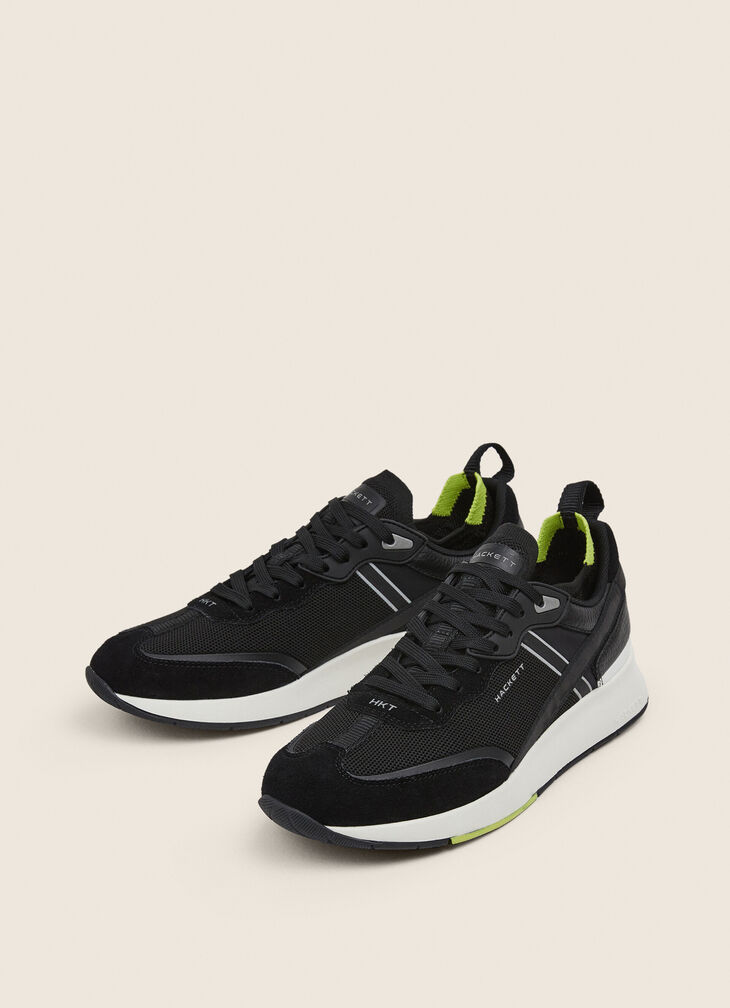 Combined running shoes