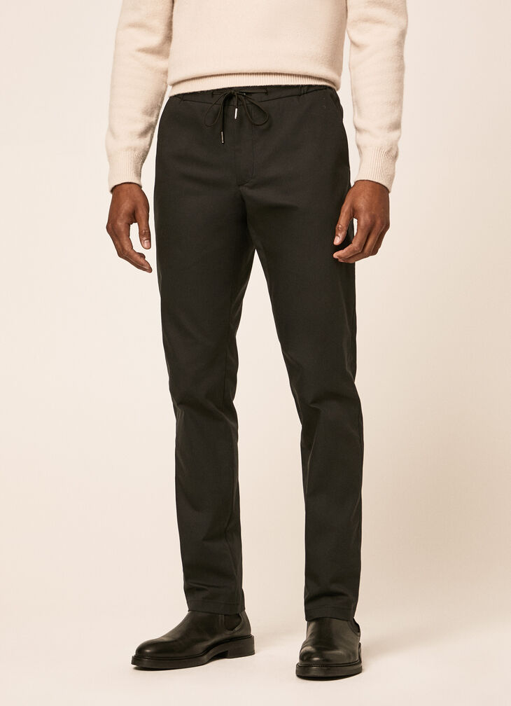 Jogger style chinos