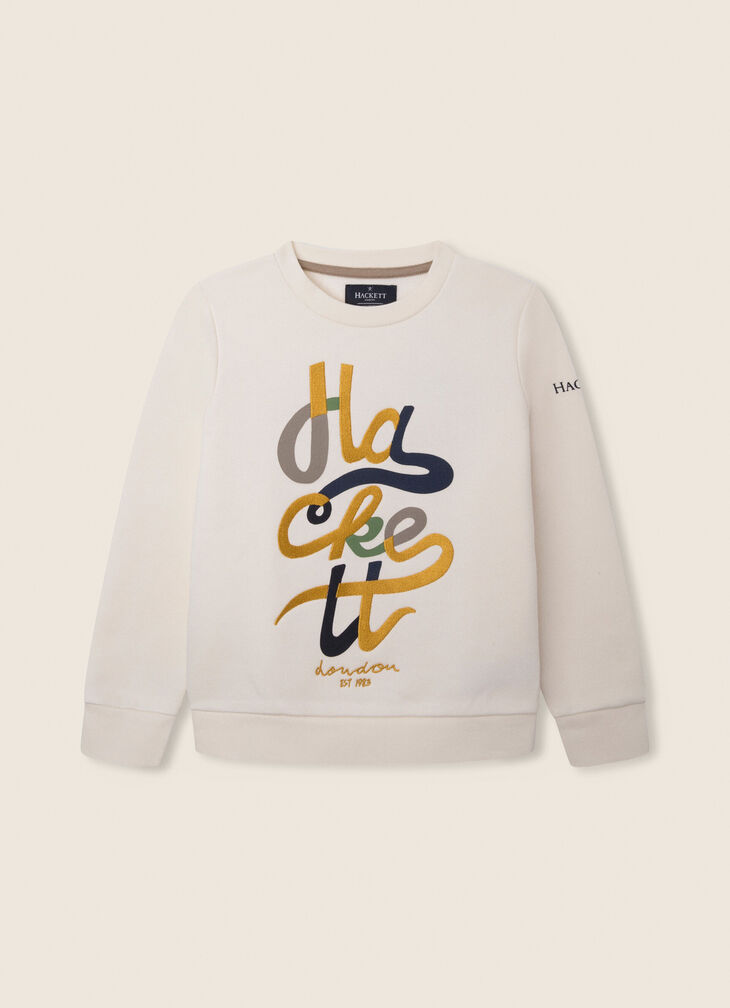 Logo print sweatshirt