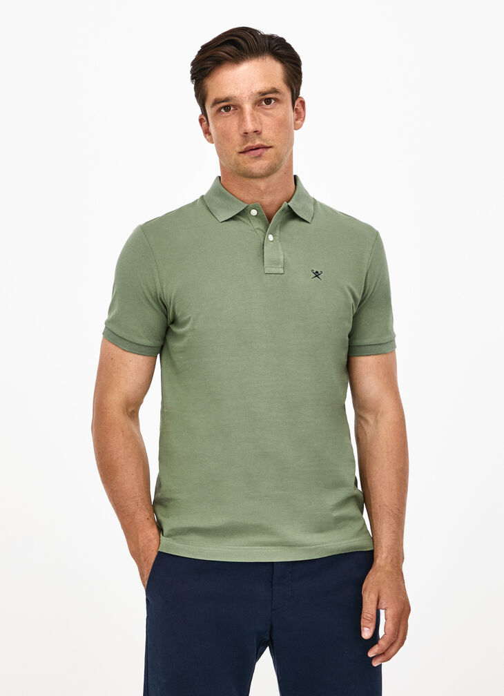 Cotton pique polo shirt