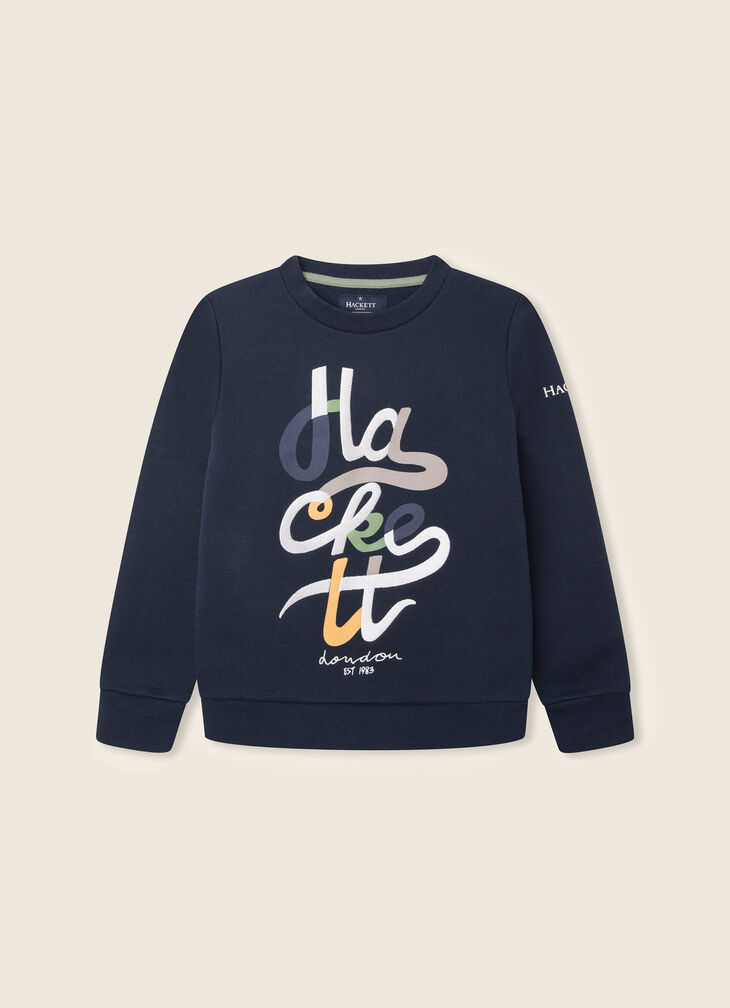 Logo print sweatshirt