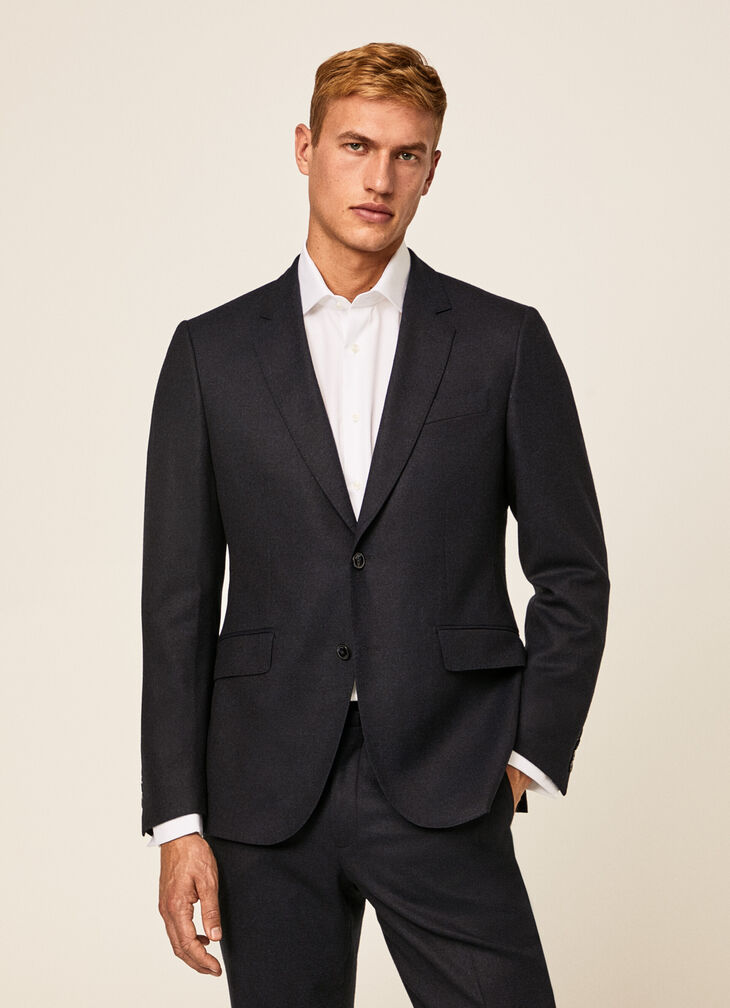 Flannel suit