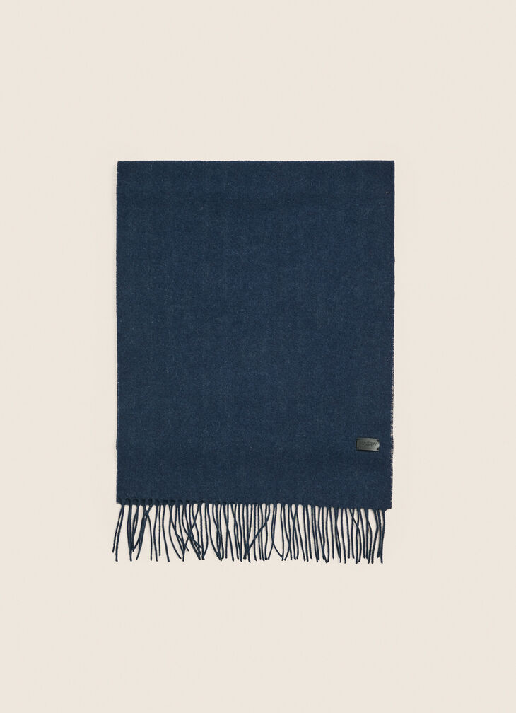 Wool cashmere scarf
