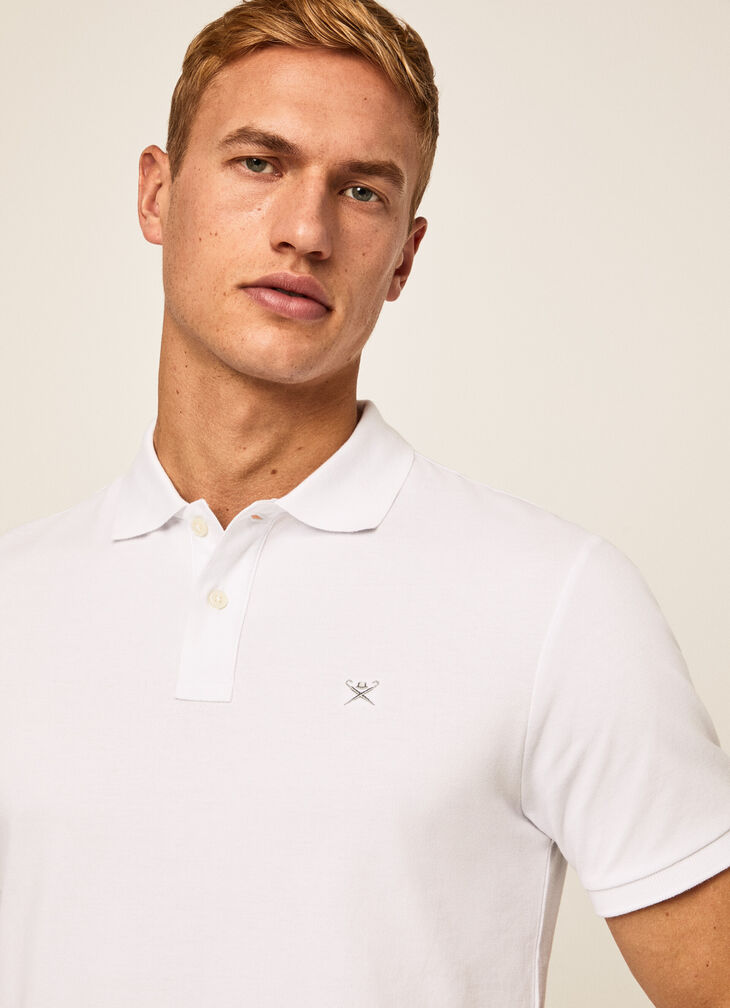Cotton pique polo shirt