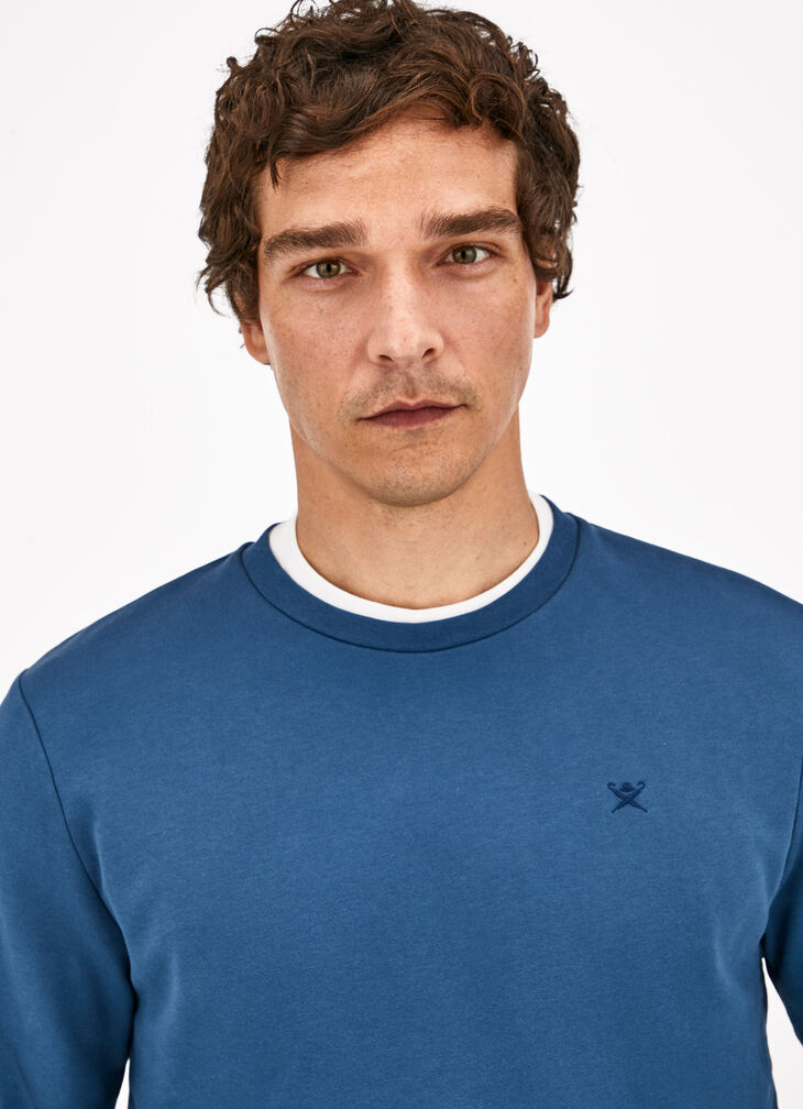 Crew neck basic sweatshirt