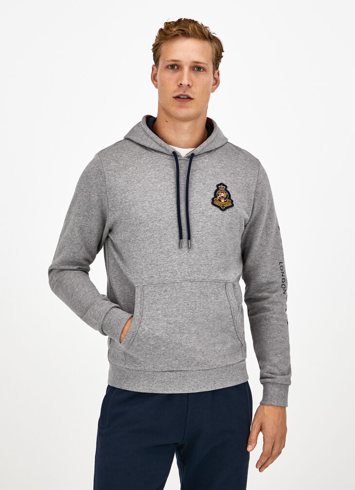Heritage badge hoodie