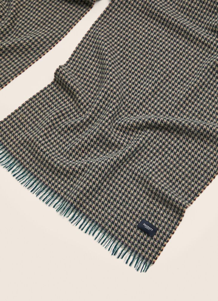 Checked scarf