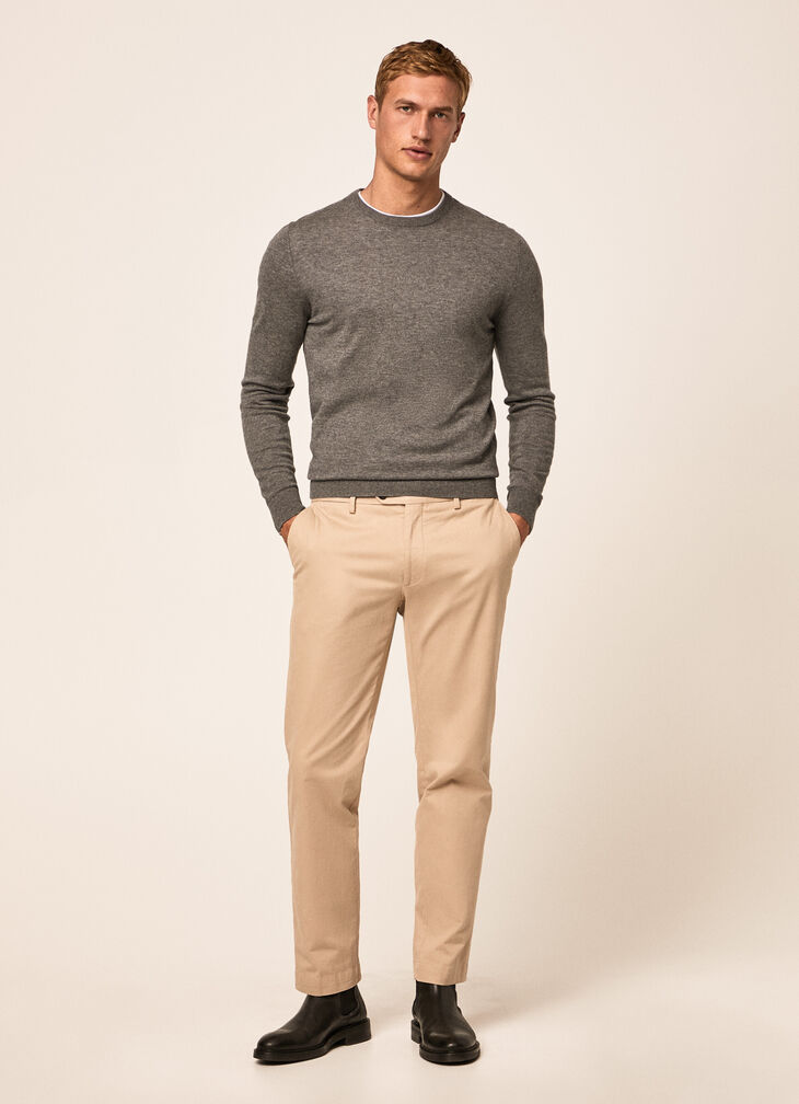 Cotton twill chinos
