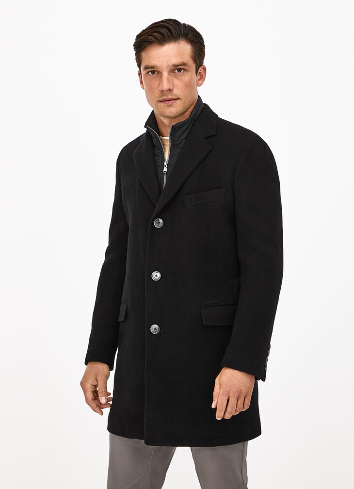 Layered overcoat