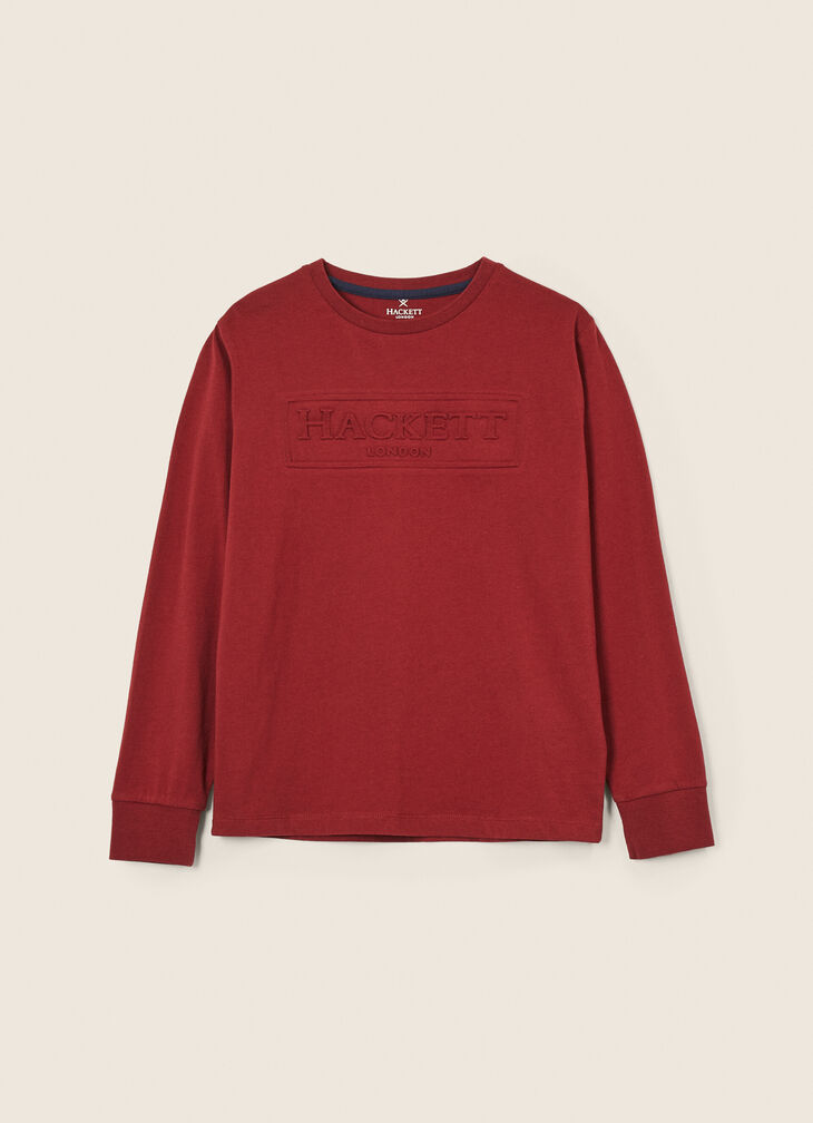 Embossed logo t-shirt