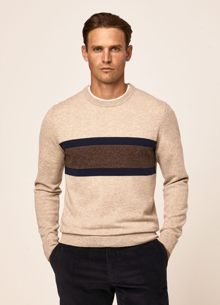 Maxi striped jumper