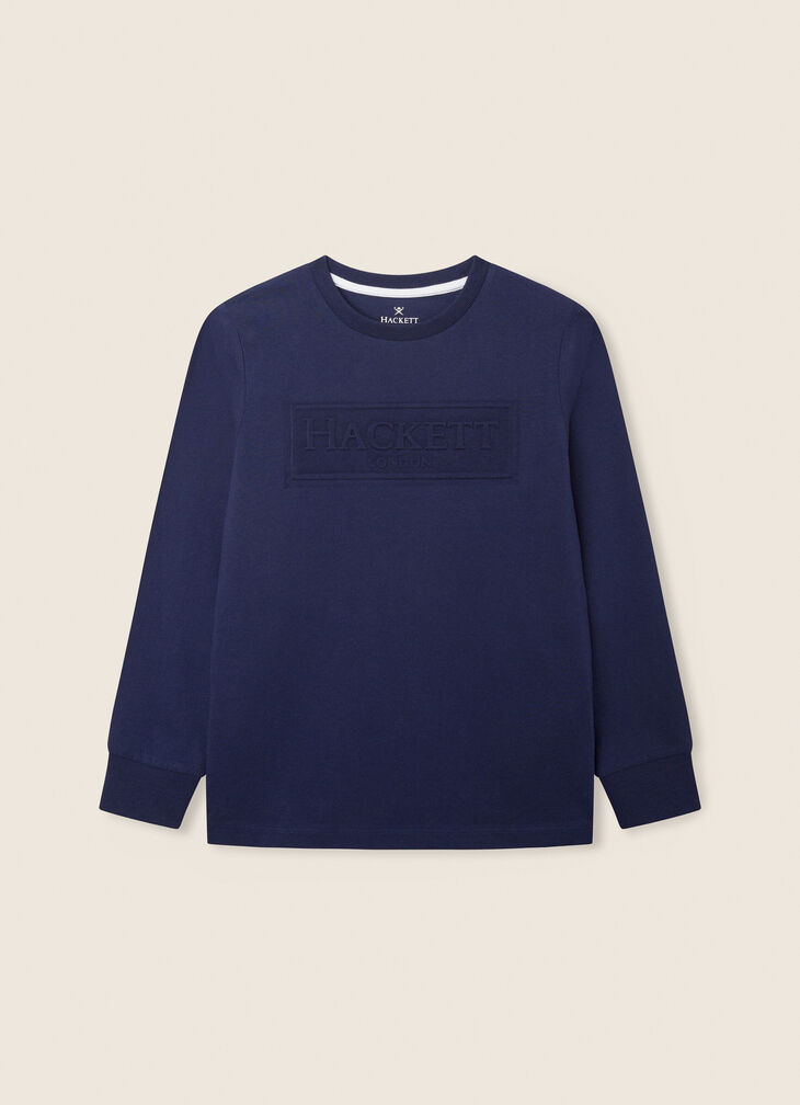 Embossed logo t-shirt