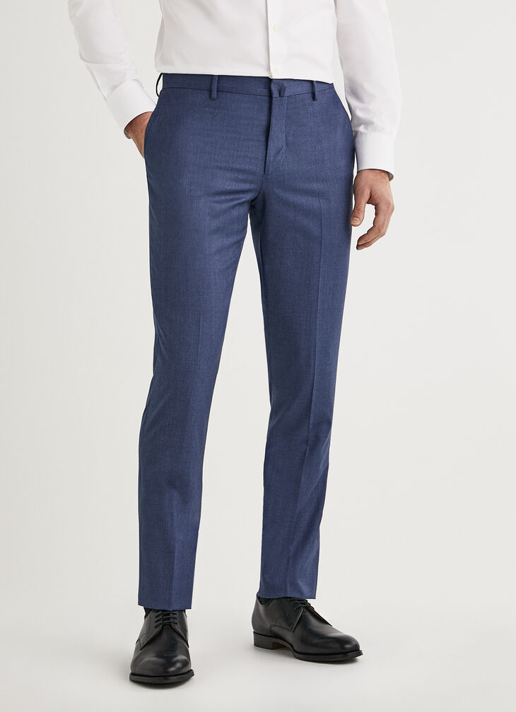Wool suit trousers