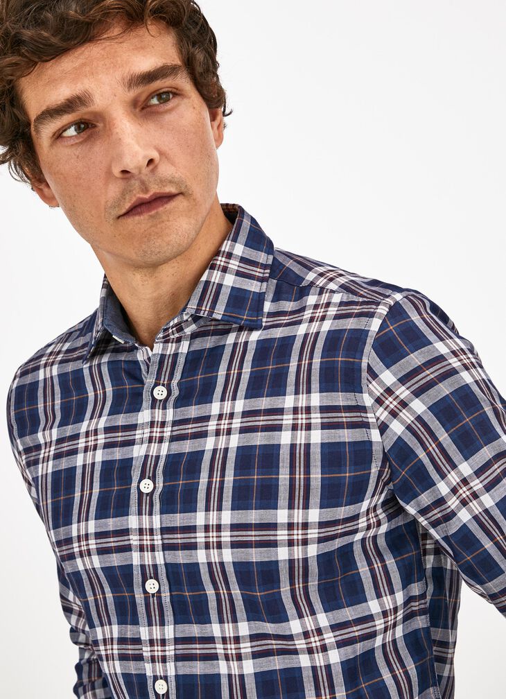 Tartan check shirt