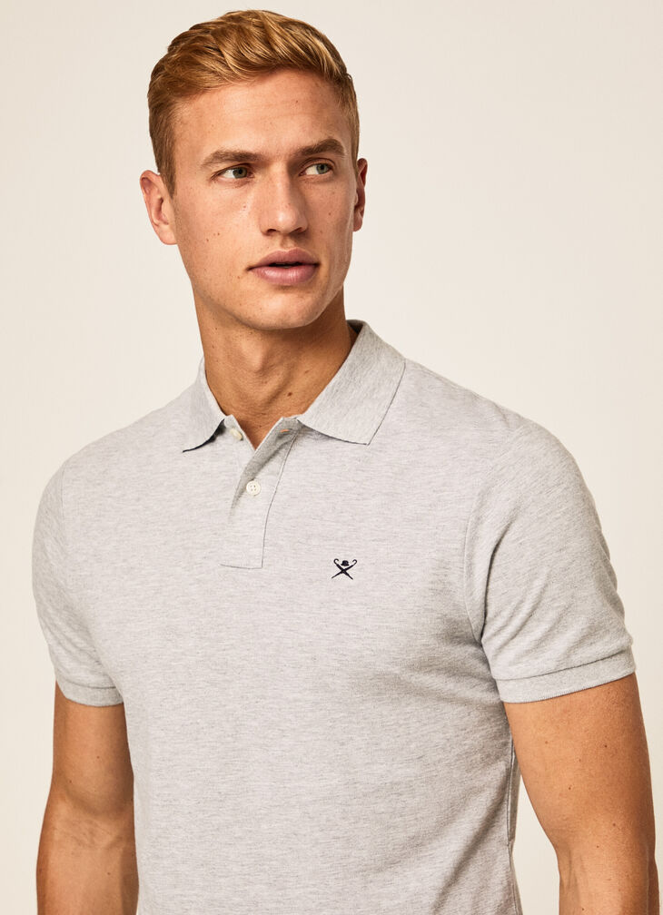 Cotton pique polo shirt