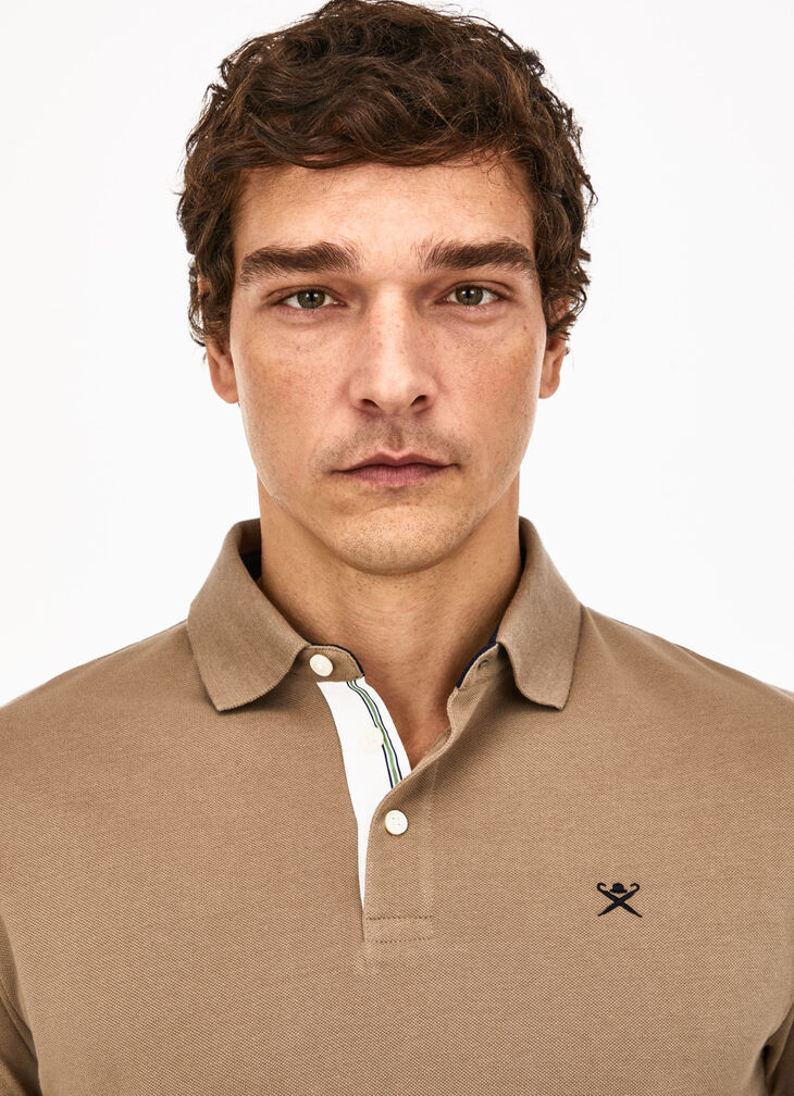Cotton pique polo shirt