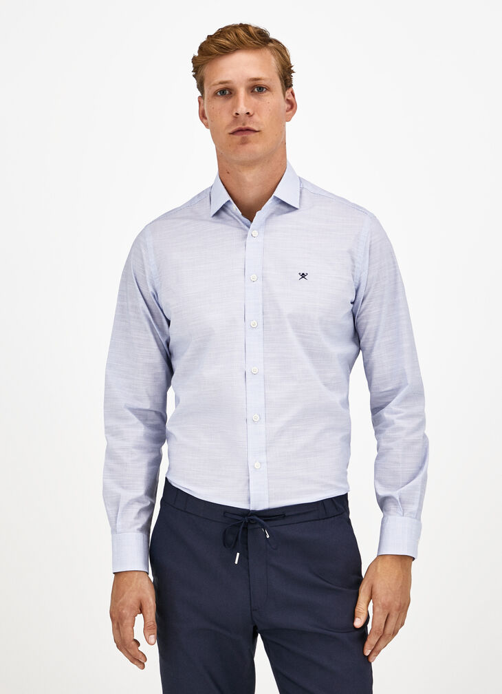 Micro print shirt