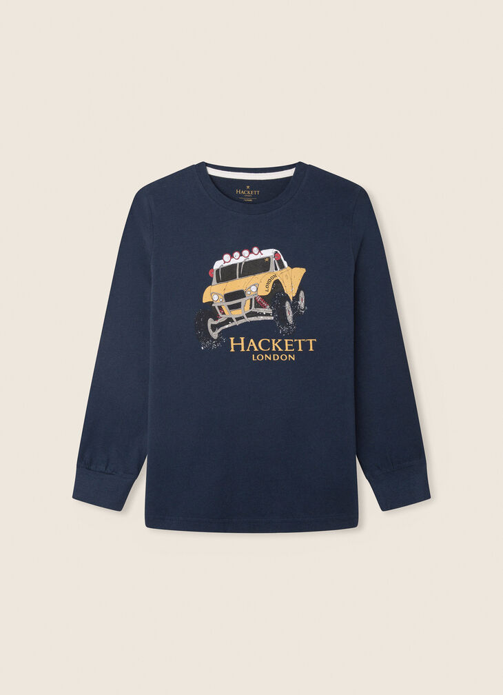 Car drawing t-shirt