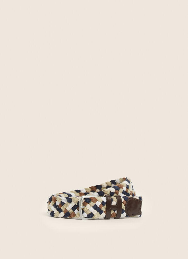 Plaited belt