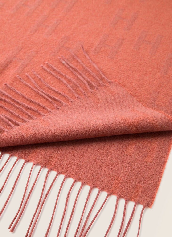 Wool cashmere scarf