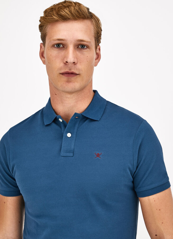 Cotton pique polo shirt