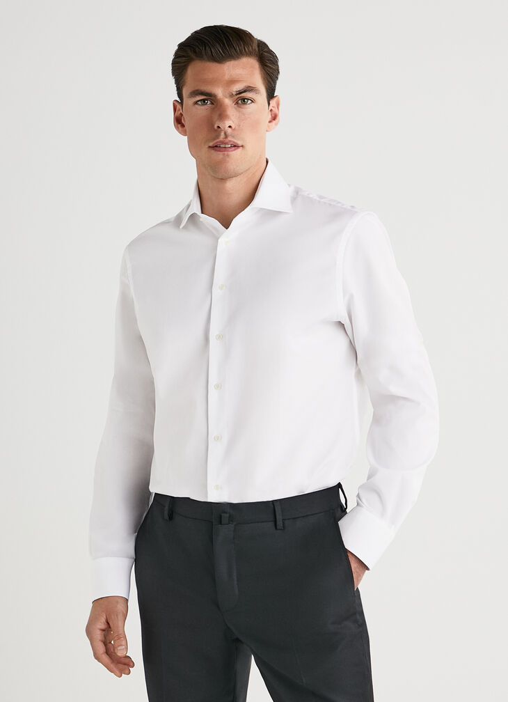 Cotton poplin shirt