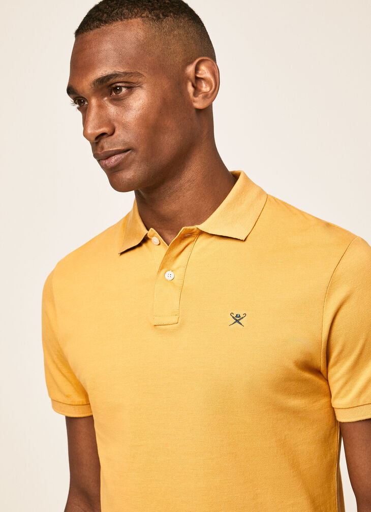 Cotton pique polo shirt
