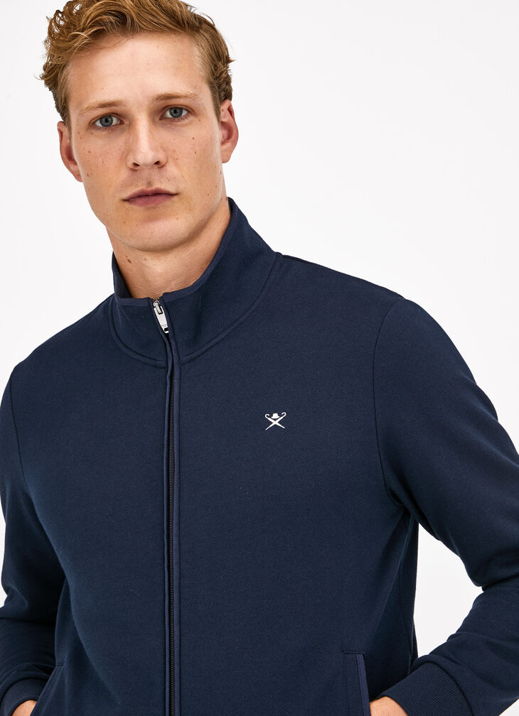 Zipped sweatshirt