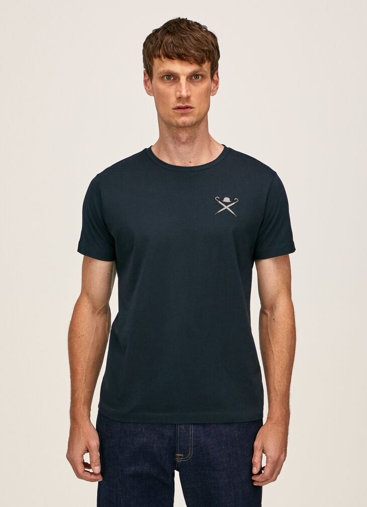 Embroidered logo t-shirt